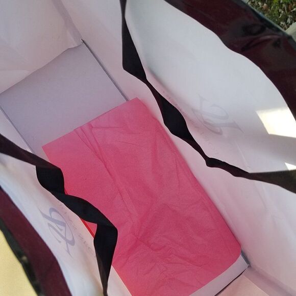 Victoria's Secret Shopping Bags Black & Pink Small & Large Storage Tote - Picture 6 of 11